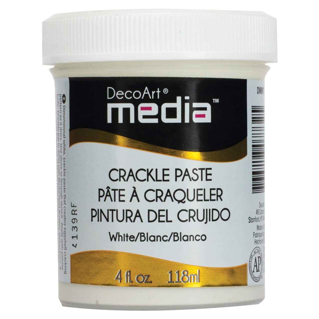 DecoArt&#xAE; Media&#x2122; White Crackle Paste